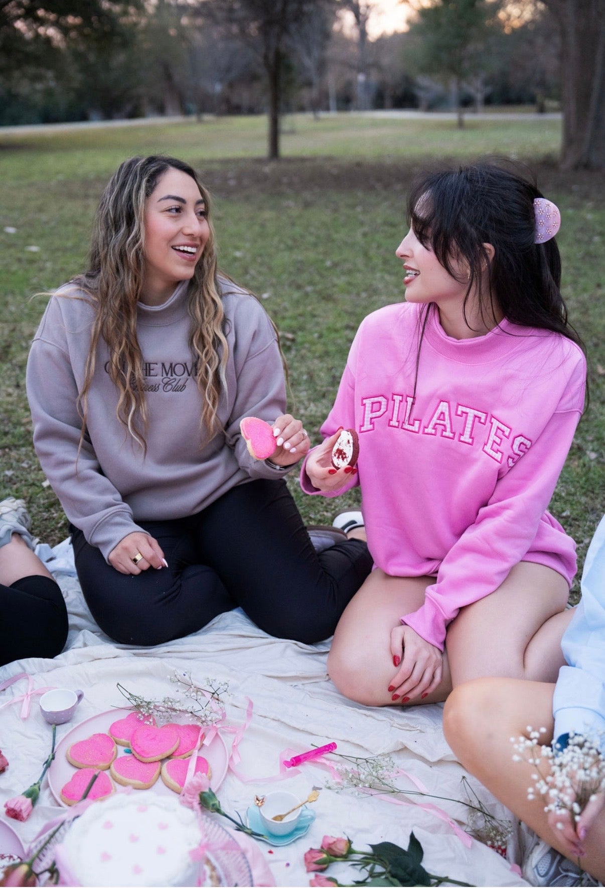 Pilates Pink Mockneck