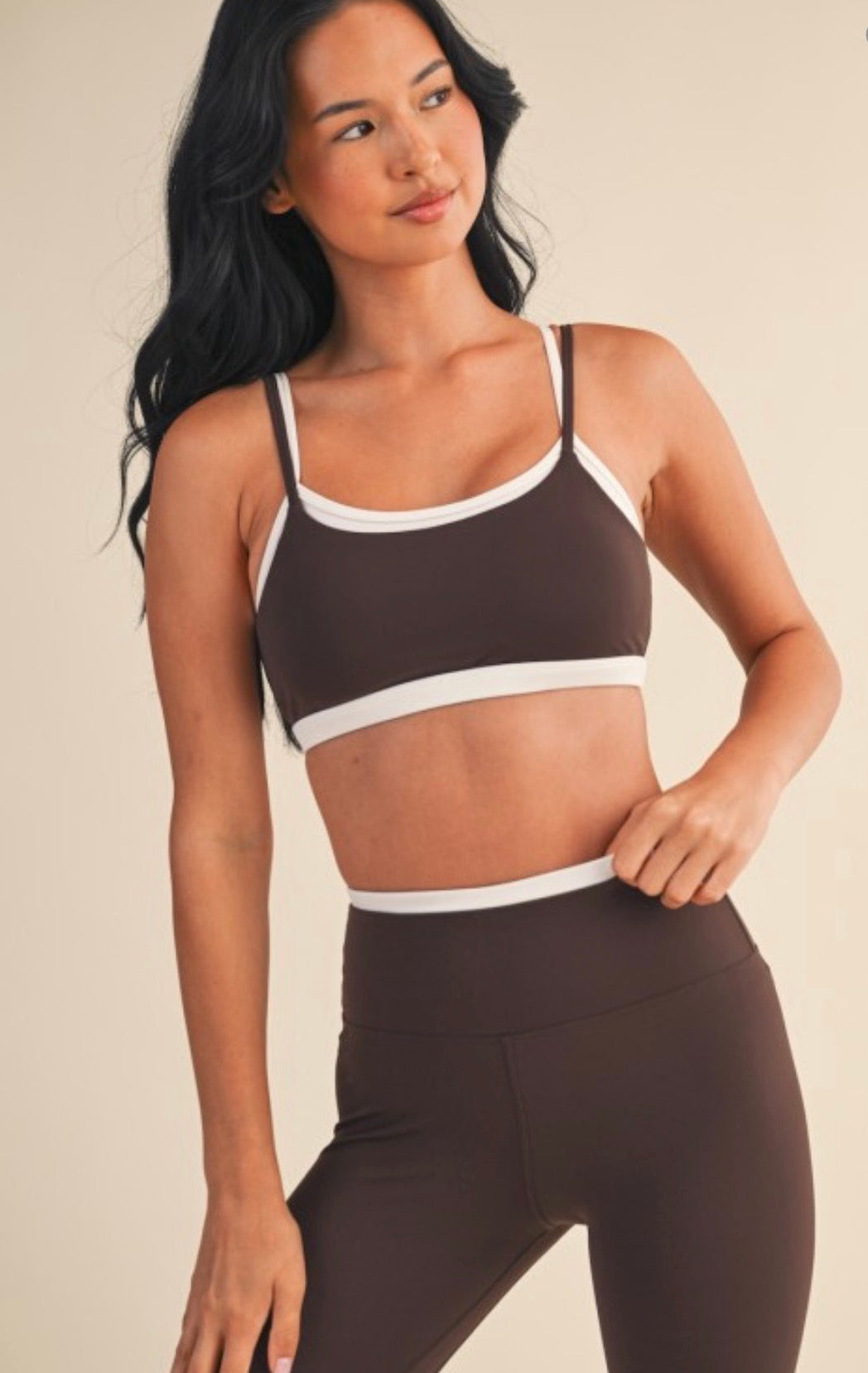 Cocoa Layered Bra
